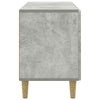 TV-kaappi 99 x 34,5 x 50 cm Betoninharmaa Tekninen puu