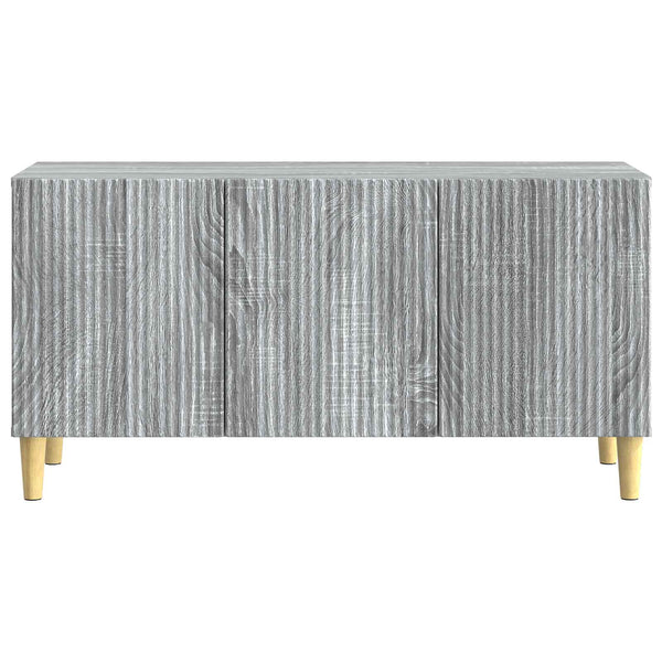 TV-kaappi 99 x 34,5 x 50 cm Harmaa sonoma Tekninen puu