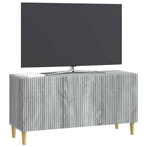 TV-kaappi 99 x 34,5 x 50 cm Harmaa sonoma Tekninen puu