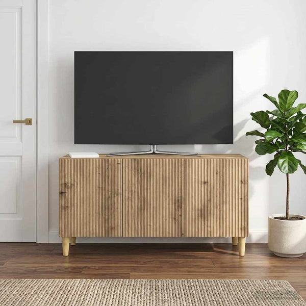 TV-kaappi 99 x 34,5 x 50 cm Artisaanitammi Tekninen puu