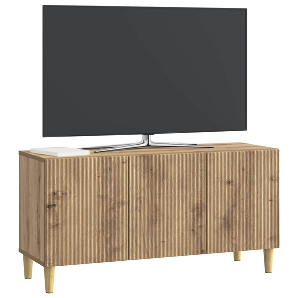 TV-kaappi 99 x 34,5 x 50 cm Artisaanitammi Tekninen puu