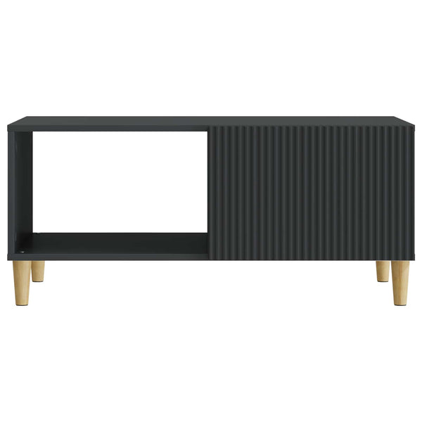 Sohvapöytä Musta 90 x 50 x 40 cm Tekninen puu