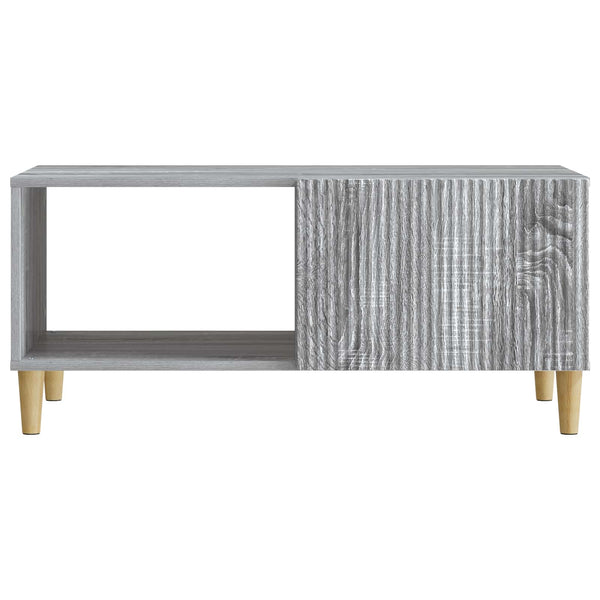 Sohvapöytä Harmaa sonoma 90 x 50 x 40 cm Tekninen puu