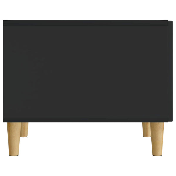 Sohvapöytä laatikon kanssa Musta 49 x 50 x 40 cm Tekninen puu