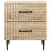Yöpöytäkaappi 2 kpl Sonoma-tammi 43 x 34,5 x 47,5 cm