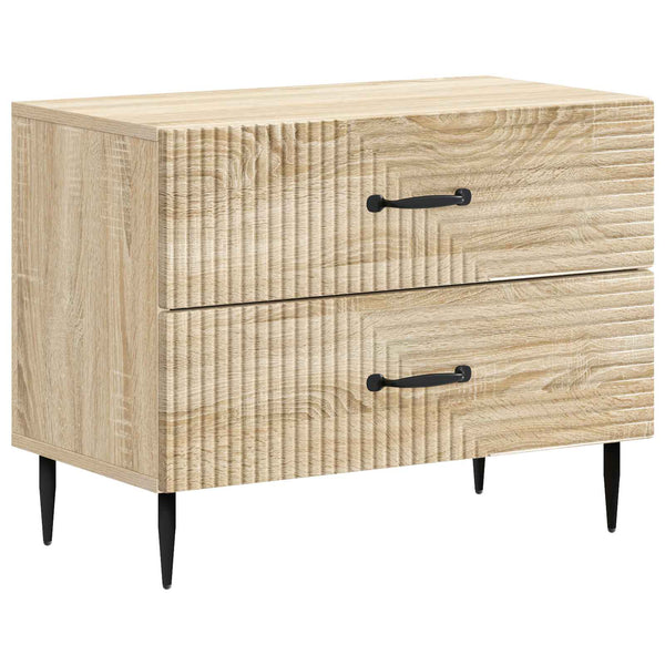 Yöpöytäkaappi Sonoma-tammi 62 x 34,5 x 47,5 cm Tekninen puu