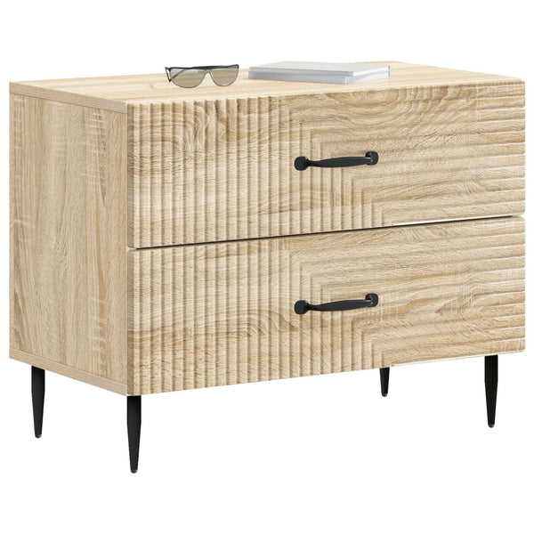 Yöpöytäkaappi Sonoma-tammi 62 x 34,5 x 47,5 cm Tekninen puu