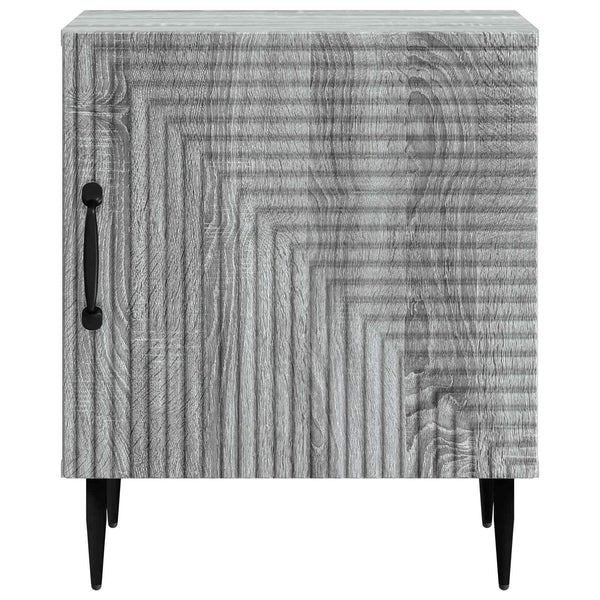 Yöpöytäkaappi Harmaa sonoma 43 x 34,5 x 50 cm Tekninen puu