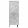 Sivupöytä Betoninharmaa 66 x 34,5 x 89,5 cm Tekninen puu