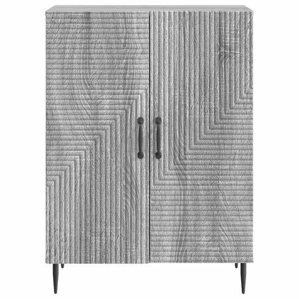 Sivupöytä Harmaa sonoma 66 x 34,5 x 89,5 cm Tekninen puu