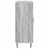 Sivupöytä Harmaa sonoma 66 x 34,5 x 89,5 cm Tekninen puu