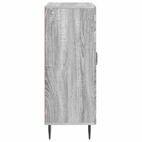 Sivupöytä Harmaa sonoma 66 x 34,5 x 89,5 cm Tekninen puu