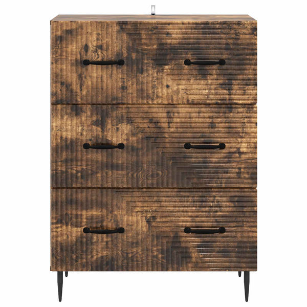 Laatikkokaappi 66 x 34,5 x 89,5 cm Tekninen puu Savutammi