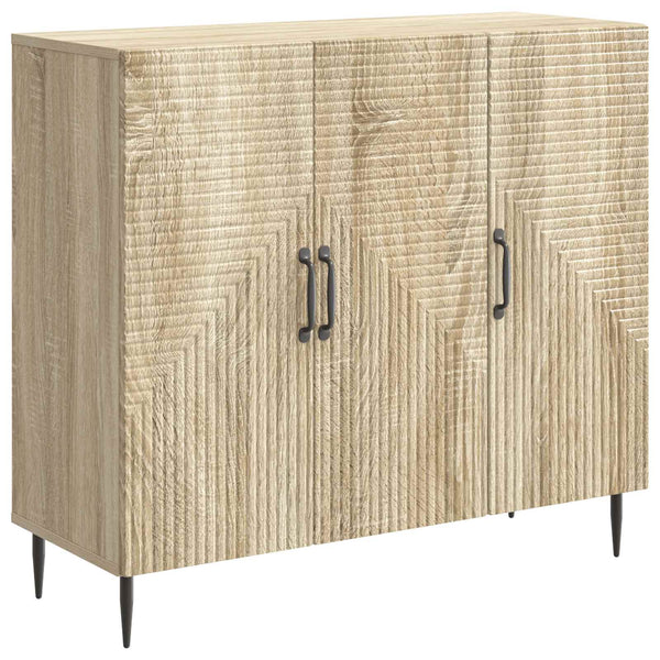 Sivupöytä Sonoma-tammi 89 x 34,5 x 80 cm Tekninen puu