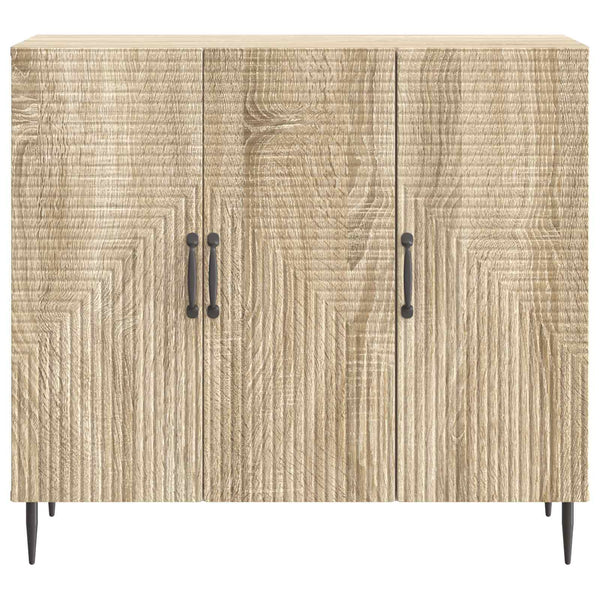 Sivupöytä Sonoma-tammi 89 x 34,5 x 80 cm Tekninen puu
