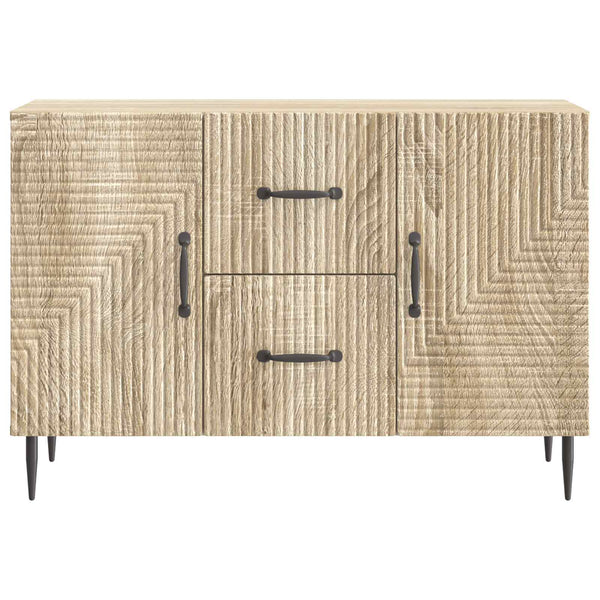 Sivupöytä Sonoma-tammi 89 x 34,5 x 60 cm Tekninen puu