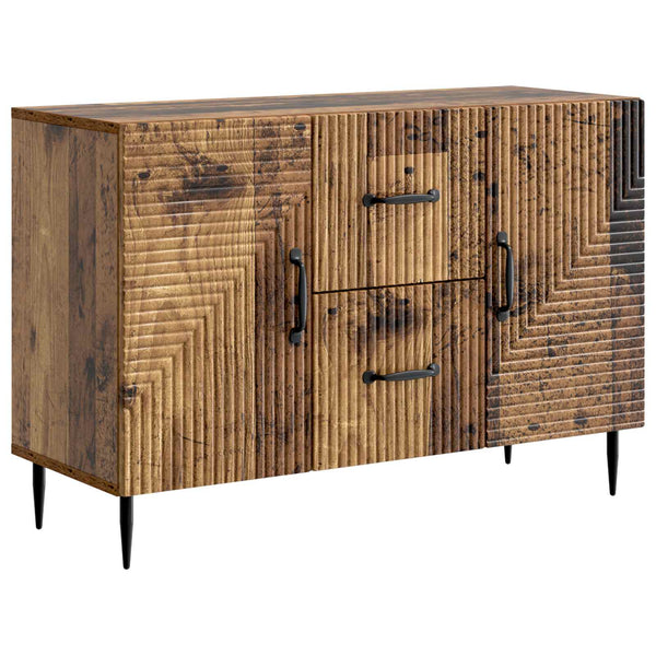 Sivupöytä Vanha puu 89 x 34,5 x 60 cm Tekninen puu