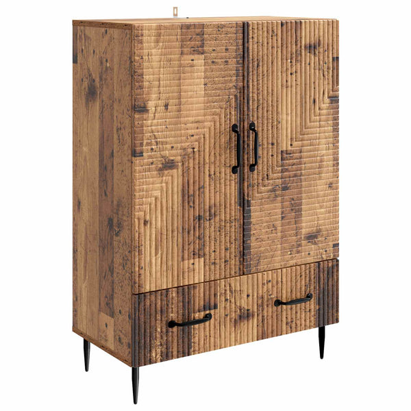 Sivupöytä Vanha puu 66 x 34,5 x 95 cm Tekninen puu