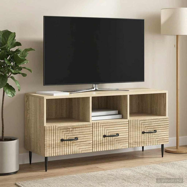 TV-kaappi Sonoma-tammi 102 x 34,5 x 50 cm Tekninen puu