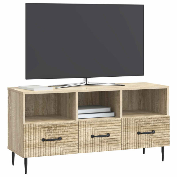 TV-kaappi Sonoma-tammi 102 x 34,5 x 50 cm Tekninen puu