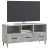 TV-kaappi Betoninharmaa 102 x 34,5 x 50 cm Tekninen puu