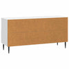 TV-kaappi Korkeakiiltoinen valkoinen 102 x 34,5 x 50 cm