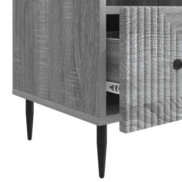 TV-kaappi Harmaa sonoma 102 x 34,5 x 50 cm Tekninen puu