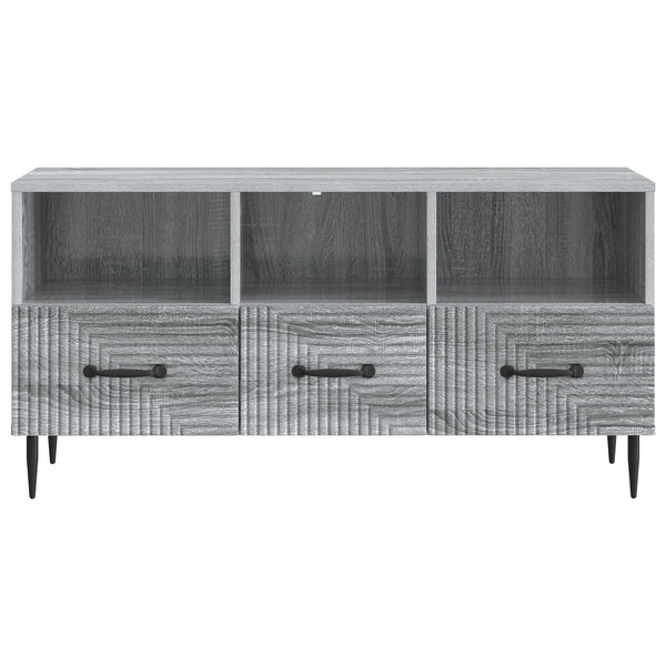 TV-kaappi Harmaa sonoma 102 x 34,5 x 50 cm Tekninen puu
