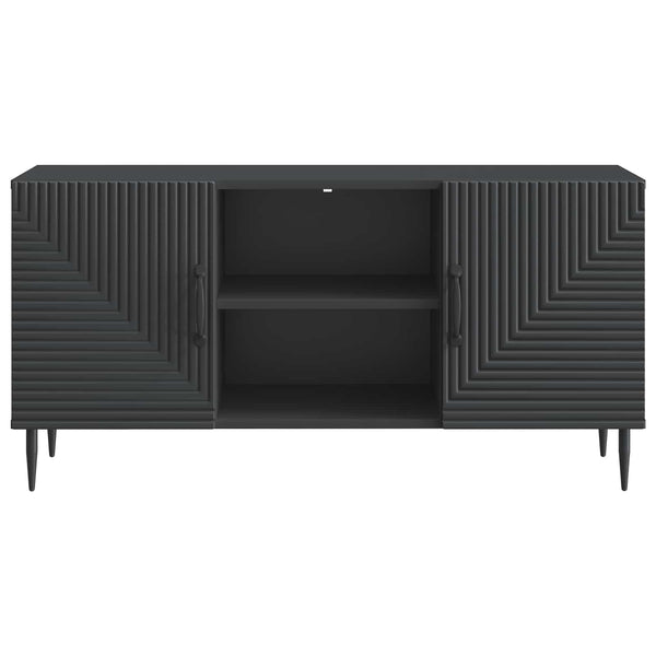 TV-kaappi Musta 102 x 34,5 x 50 cm Tekninen puu