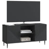 TV-kaappi Musta 102 x 34,5 x 50 cm Tekninen puu
