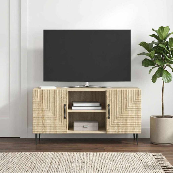TV-kaappi Sonoma-tammi 102 x 34,5 x 50 cm Tekninen puu