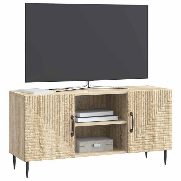 TV-kaappi Sonoma-tammi 102 x 34,5 x 50 cm Tekninen puu