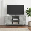 TV-kaappi Betoninharmaa 102 x 34,5 x 50 cm Tekninen puu