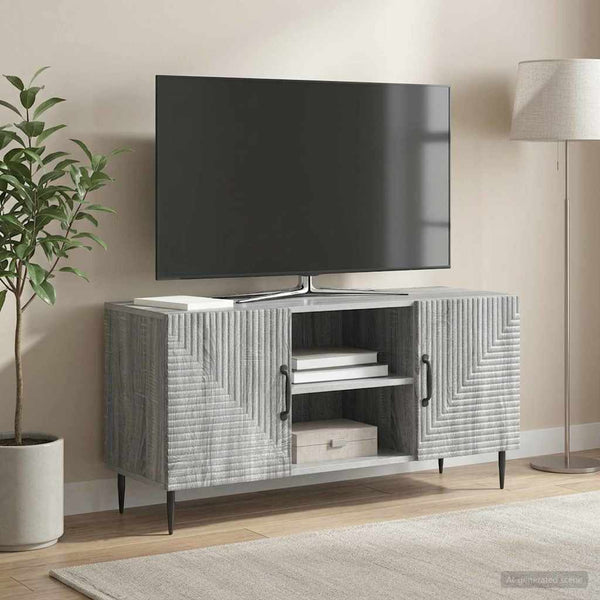 TV-kaappi Harmaa sonoma 102 x 34,5 x 50 cm Tekninen puu