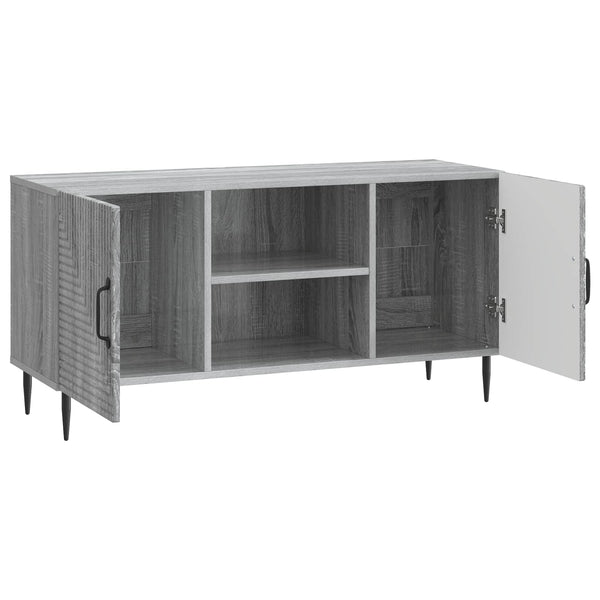 TV-kaappi Harmaa sonoma 102 x 34,5 x 50 cm Tekninen puu