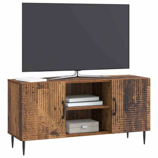 TV-kaappi Vanha puu 102 x 34,5 x 50 cm Tekninen puu