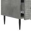 TV-kaappi Betoninharmaa 147 x 34,5 x 30 cm Tekninen puu