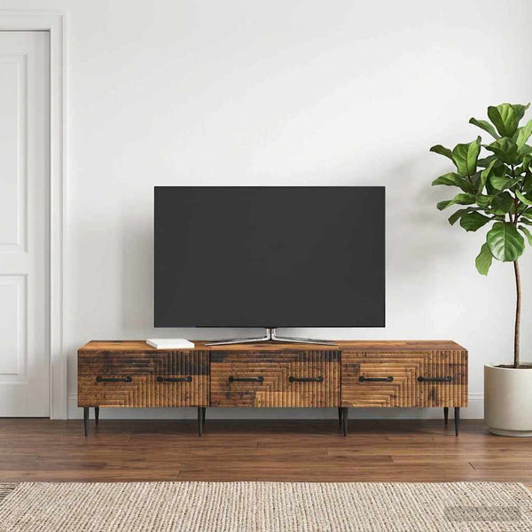 TV-kaappi Vanha puu 147 x 34,5 x 30 cm Tekninen puu