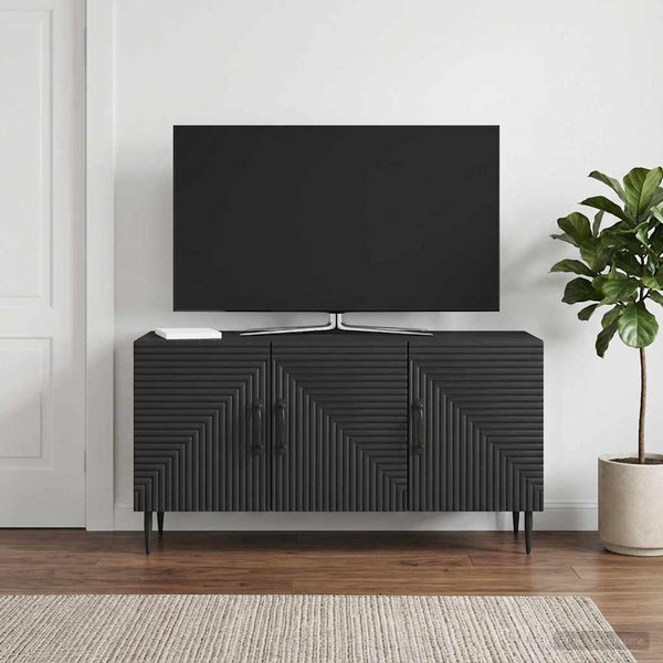 TV-kaappi Musta 99 x 34,5 x 50 cm Tekninen puu