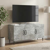 TV-kaappi Betoninharmaa 99 x 34,5 x 50 cm Tekninen puu