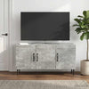 TV-kaappi Betoninharmaa 99 x 34,5 x 50 cm Tekninen puu