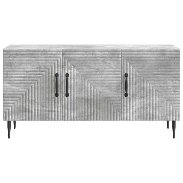 TV-kaappi Betoninharmaa 99 x 34,5 x 50 cm Tekninen puu