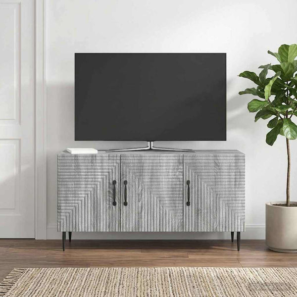 TV-kaappi Harmaa sonoma 99 x 34,5 x 50 cm Tekninen puu
