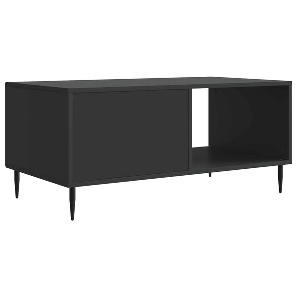 Sohvapöytä Musta 90 x 50 x 40 cm Tekninen puu