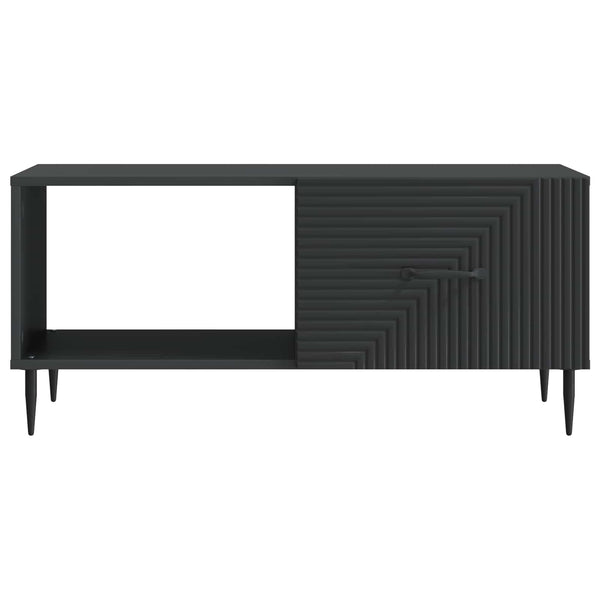 Sohvapöytä Musta 90 x 50 x 40 cm Tekninen puu