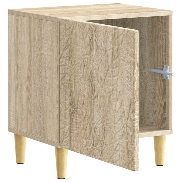 Yöpöytä 2 kpl Sonoma-tammi 43 x 34,5 x 50 cm Tekninen puu