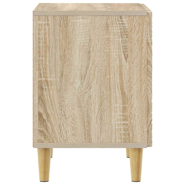 Yöpöytä 2 kpl Sonoma-tammi 43 x 34,5 x 50 cm Tekninen puu