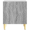 Yöpöytä 2 kpl Harmaa Sonoma 43 x 34,5 x 50 cm Tekninen puu