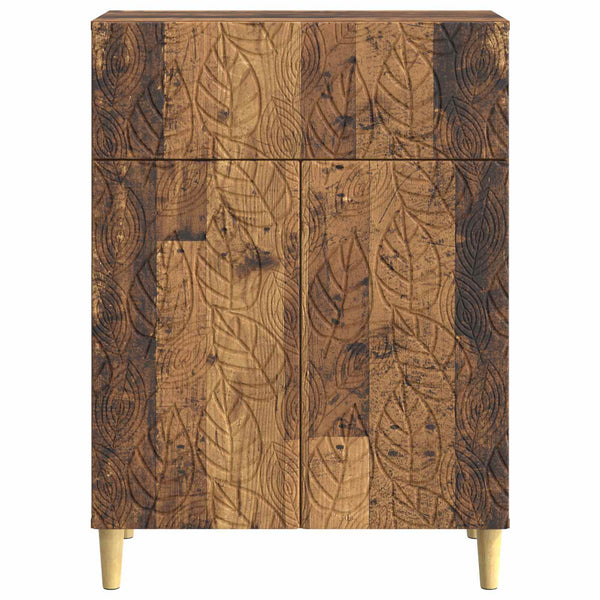 Sivupöytä Vanha puu 66 x 34,5 x 90 cm Tekninen puu