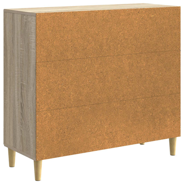 Sivupöytä Sonoma-tammi 89 x 34,5 x 80 cm Tekninen puu